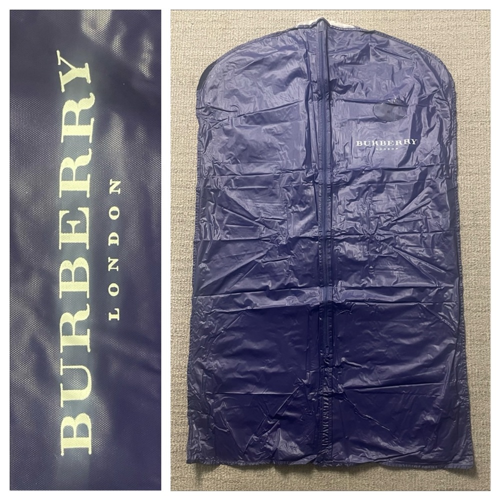 BURBERRY PVC Garment Bag